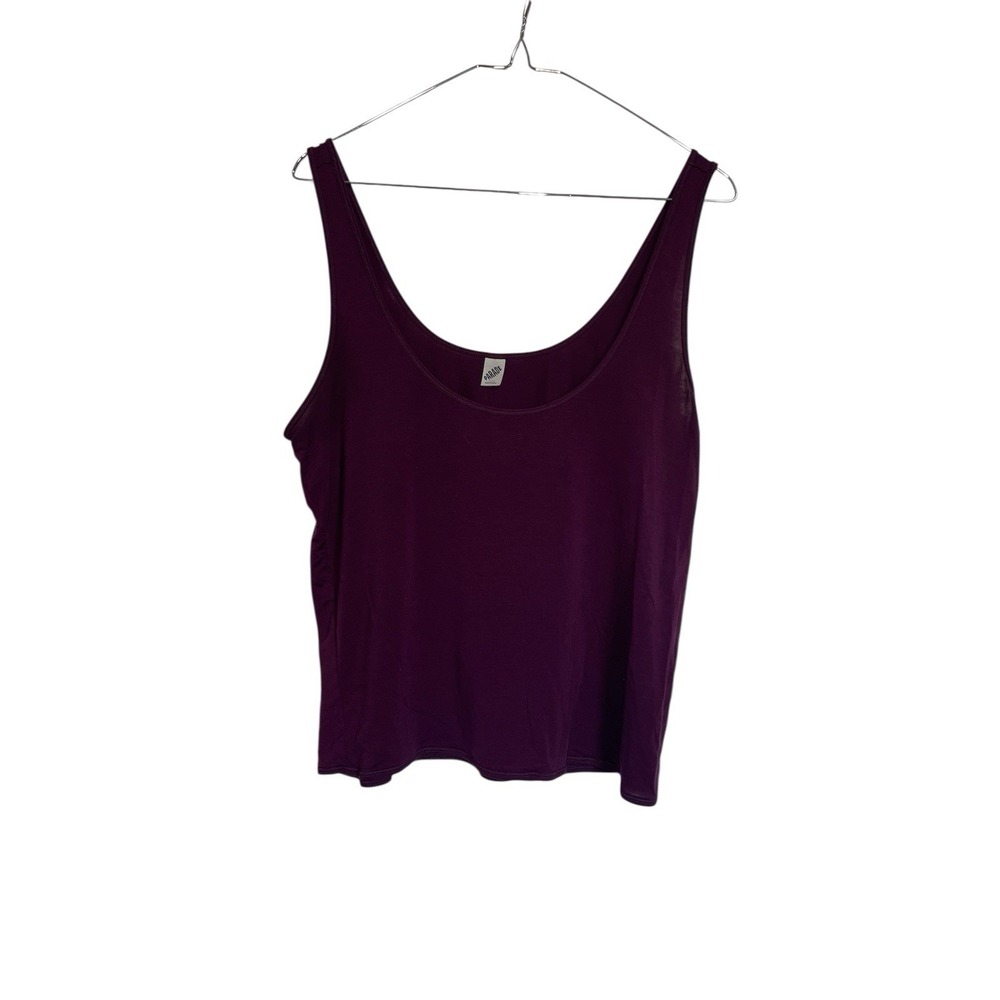 Parade Purple Tank Top Sleeveless‎ Casual Everyday Basic Top XL